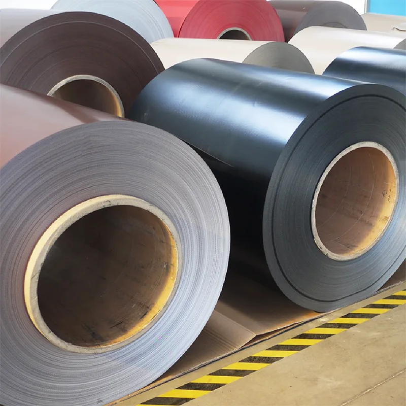 Koil Aluminium sing dilapisi warna